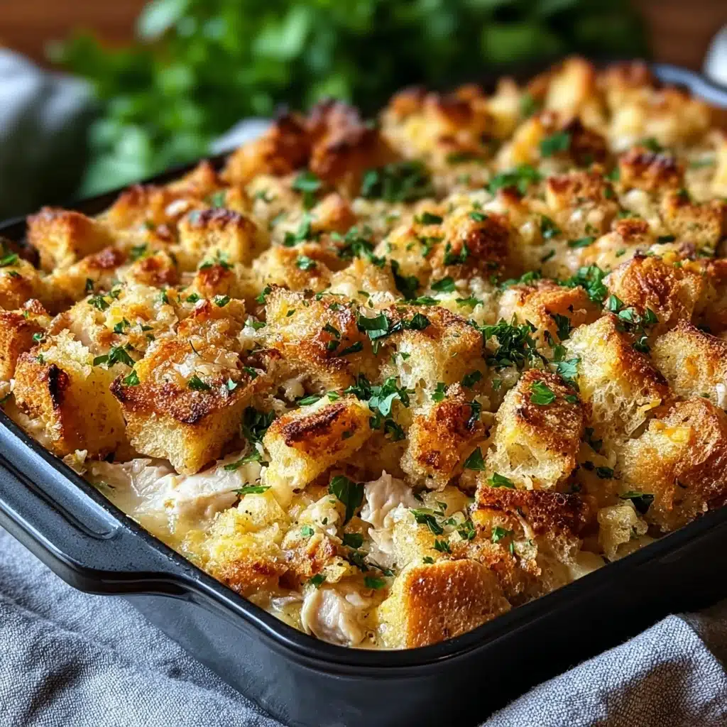 Dolly’s Chicken and Stuffing Casserole Recipe