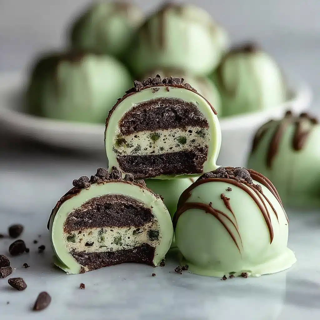 Mint Oreo Truffles Recipe - Recipe Image