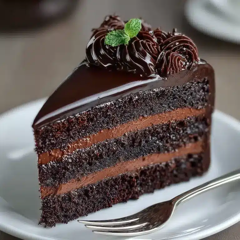Midnight Fudge Cake: The Ultimate Decadent Recipe