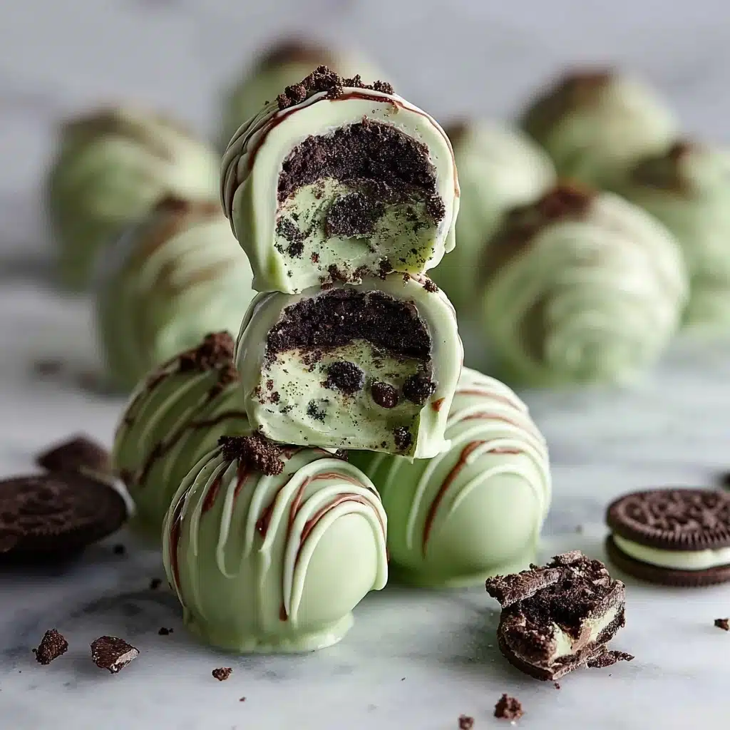 Mint Oreo Truffles Recipe - Recipe Image