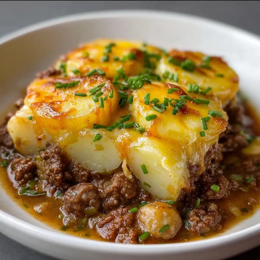 Crockpot Hamburger Potato Casserole Recipe