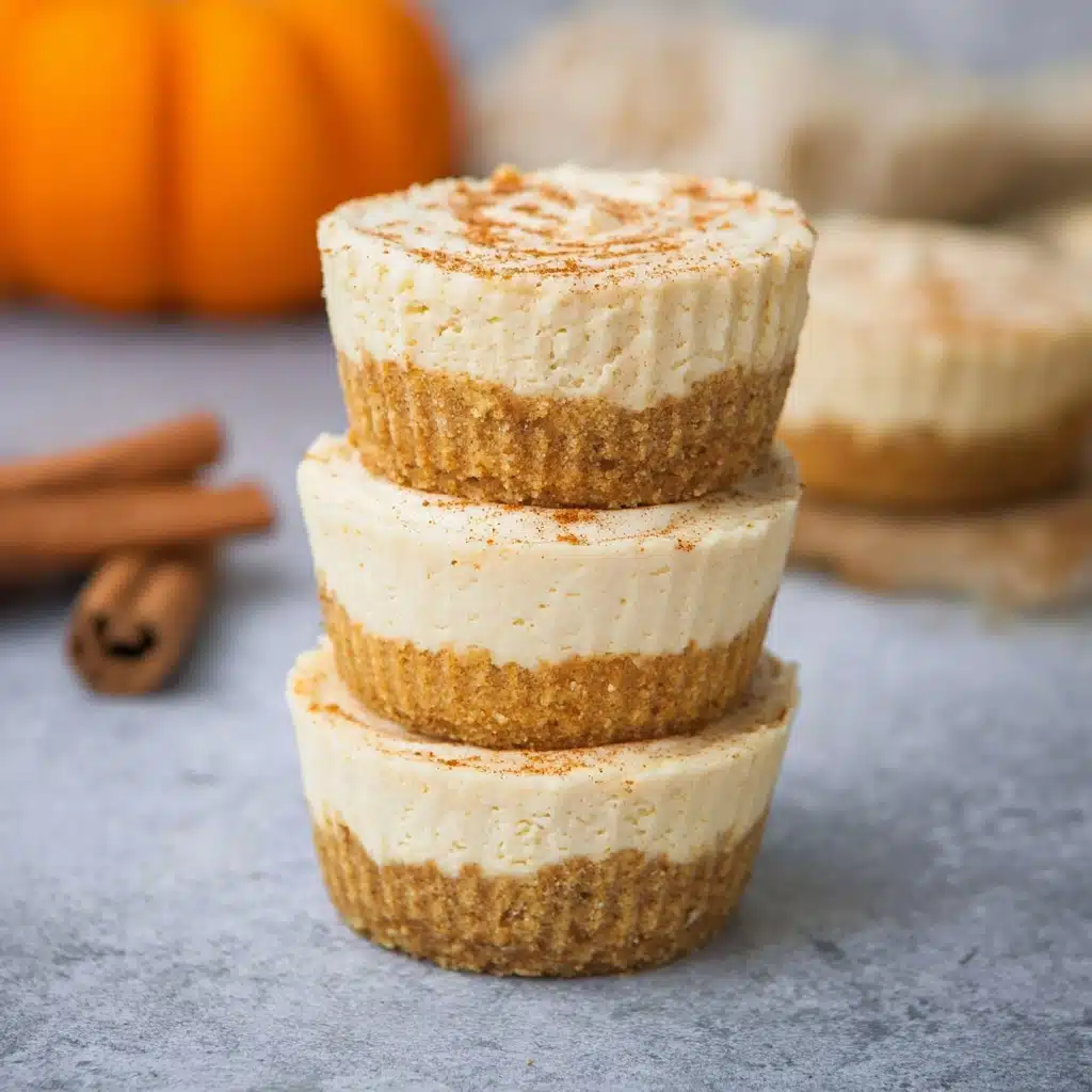 Healthy Pumpkin Cheesecakes Recipe - Recipe Image