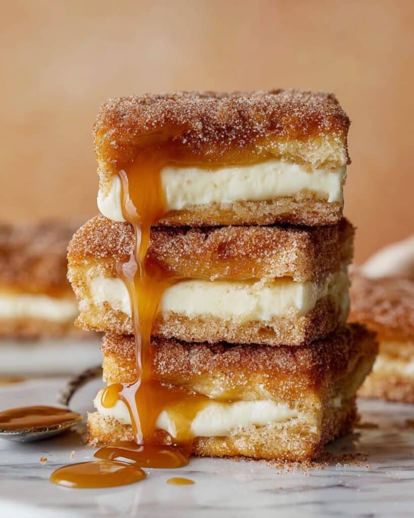Churro Cheesecake Bars Recipe