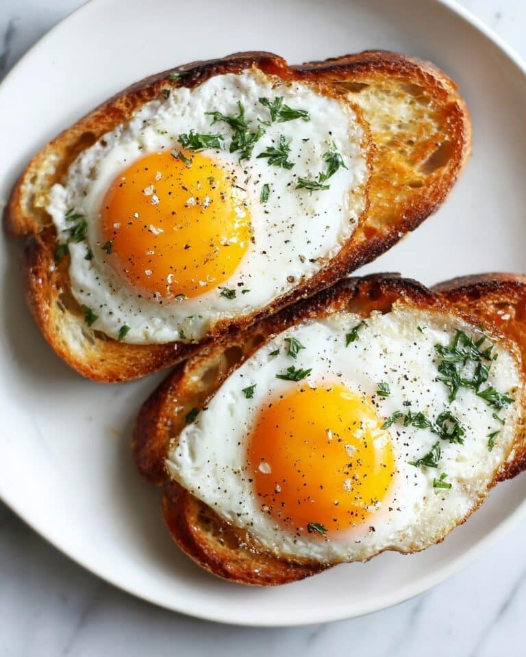 Air Fryer Egg and Cheese Toast Recipe