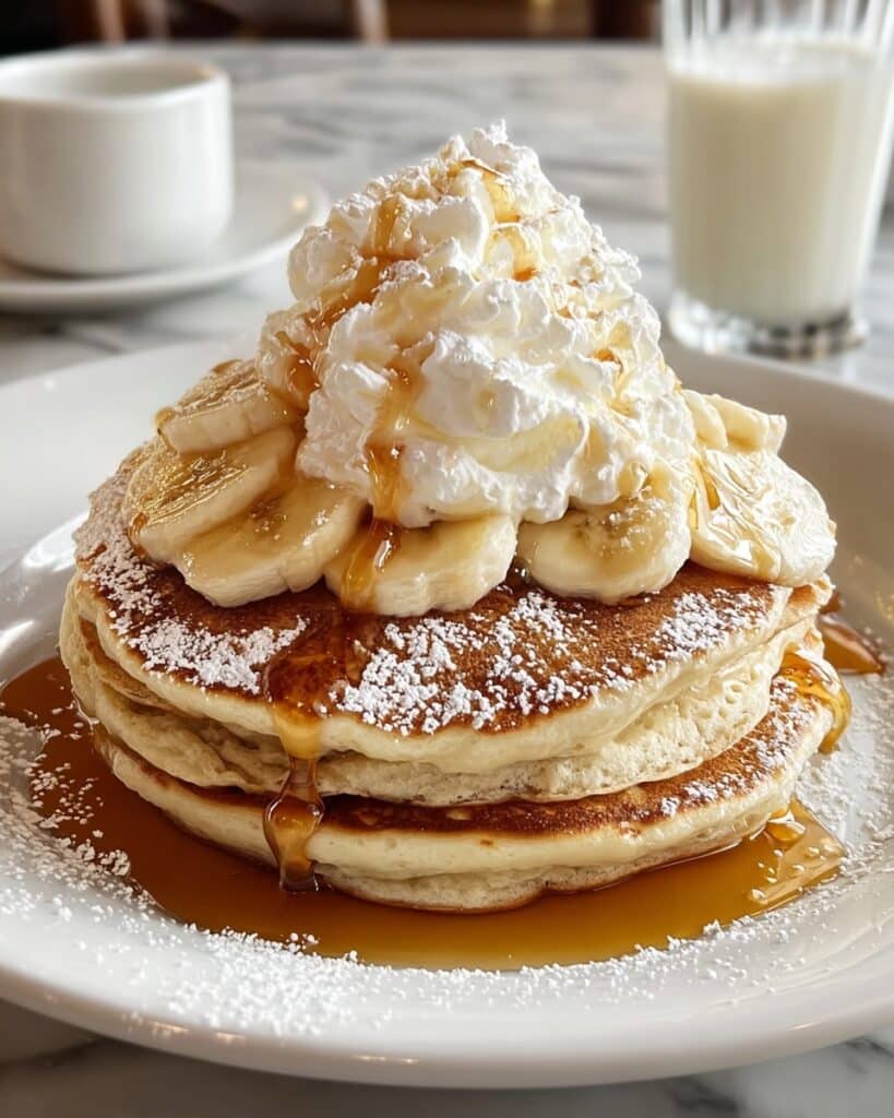 Sweet Coconut Cream Pancakes Recipe