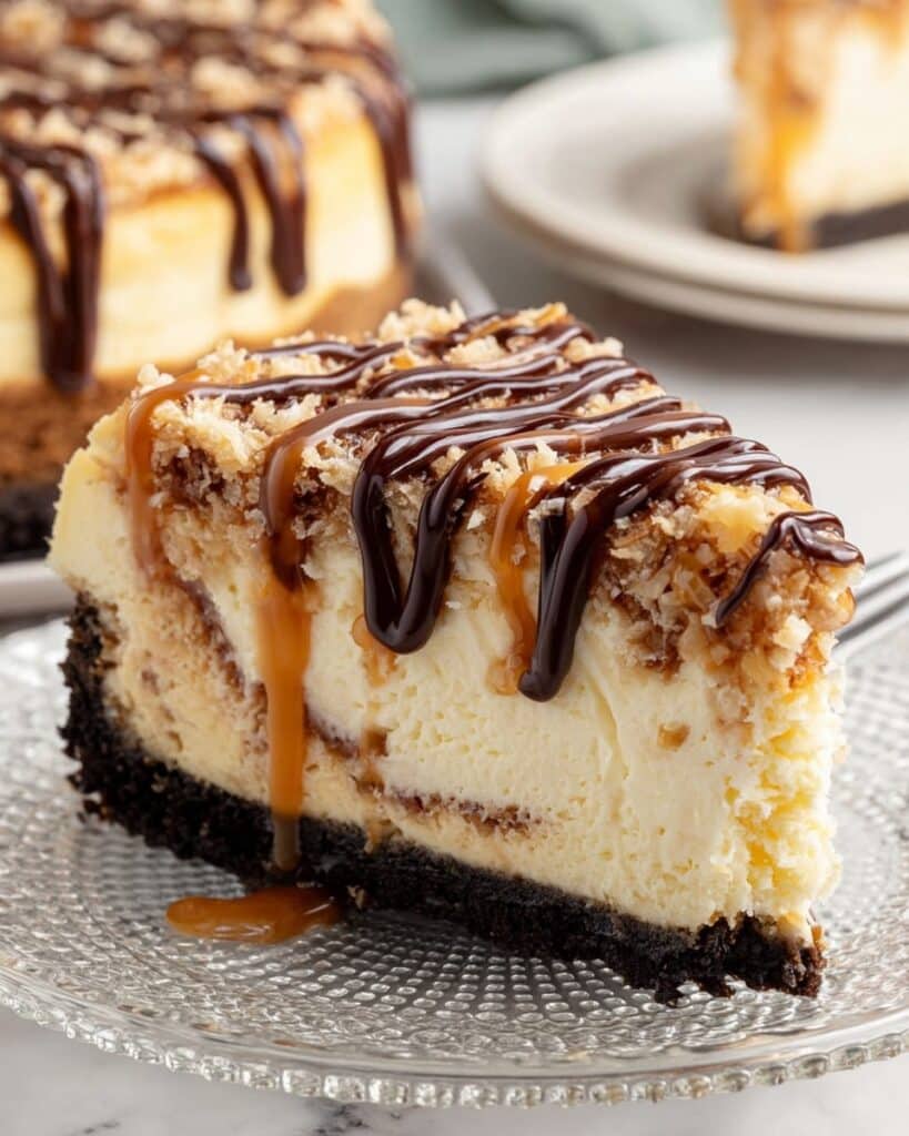 Samoa Cheesecake Recipe