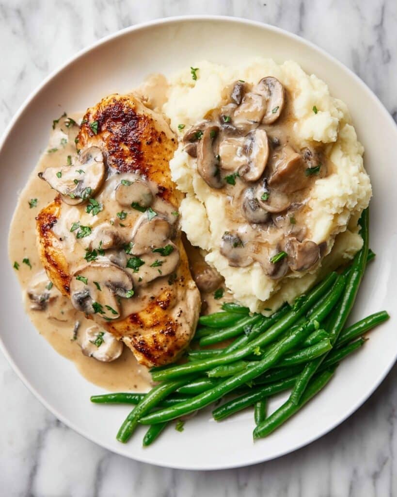 Creamy Mushroom Chicken Recipe