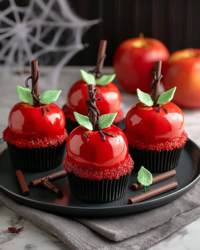 Poison Apple Cupcakes Recipe
