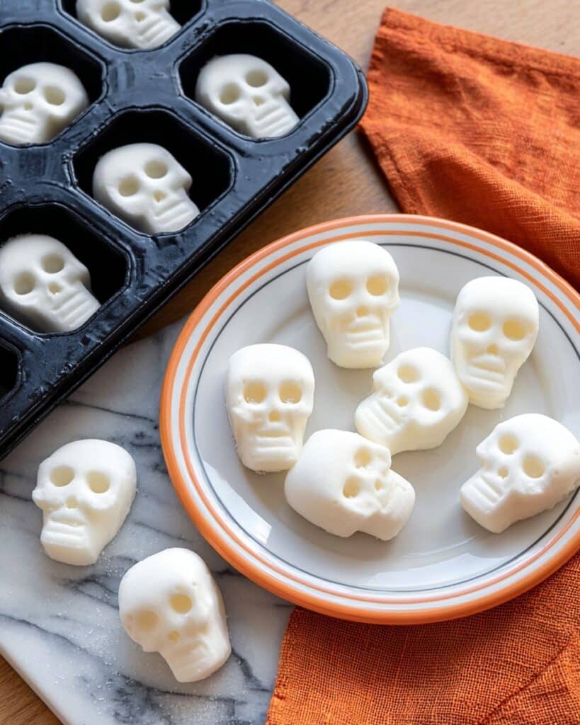 Mozzarella Cheese Skulls Recipe