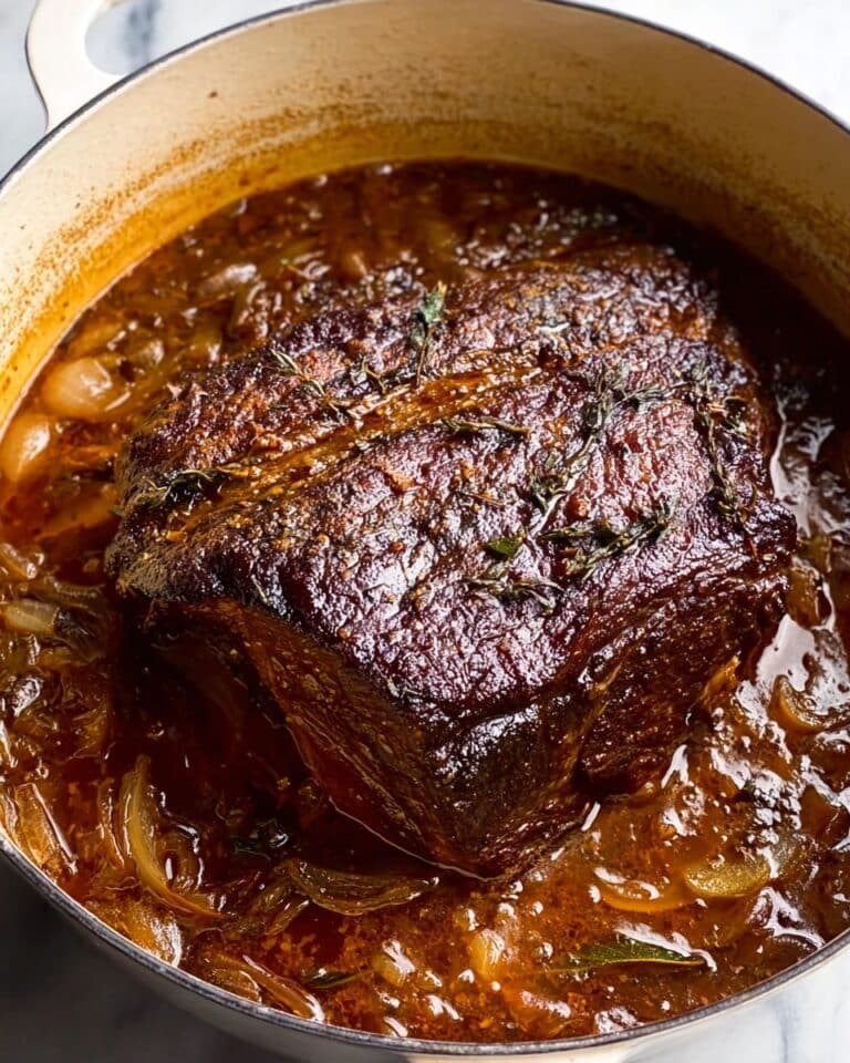 Comforting French Onion Pot Roast Recipe