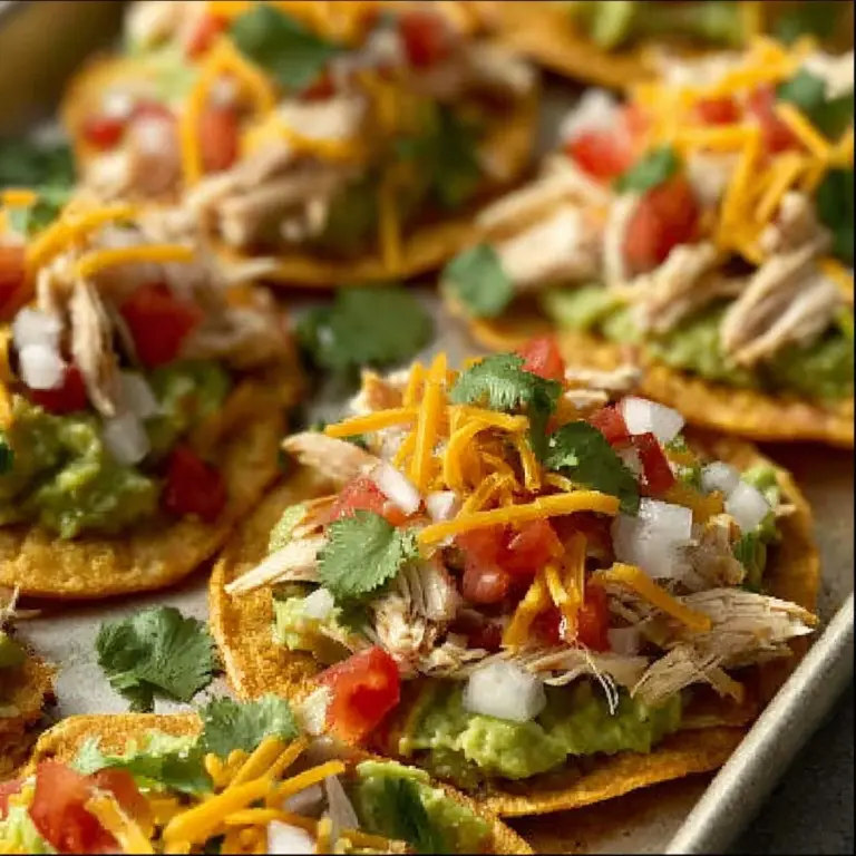 Mexican Rotisserie Chicken Tostadas Recipe