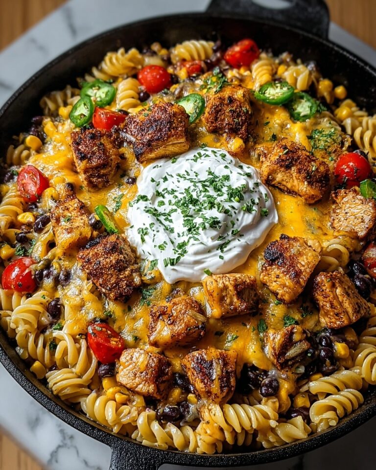 Autumn Harvest Chili Chicken Mac Skillet Recipe