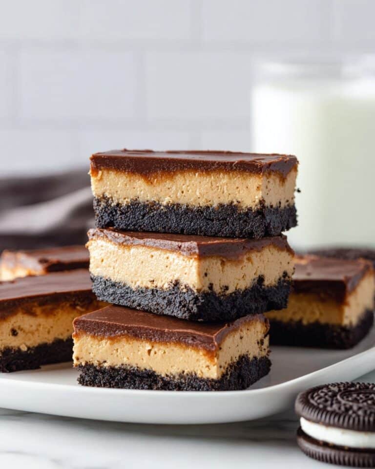 Oreo Peanut Butter Bars Recipe
