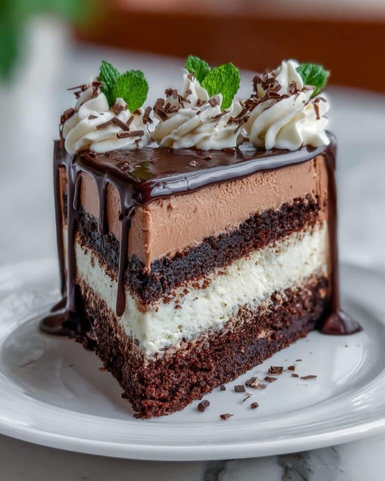 Perfect Chocolate Tuxedo Cake Recipe