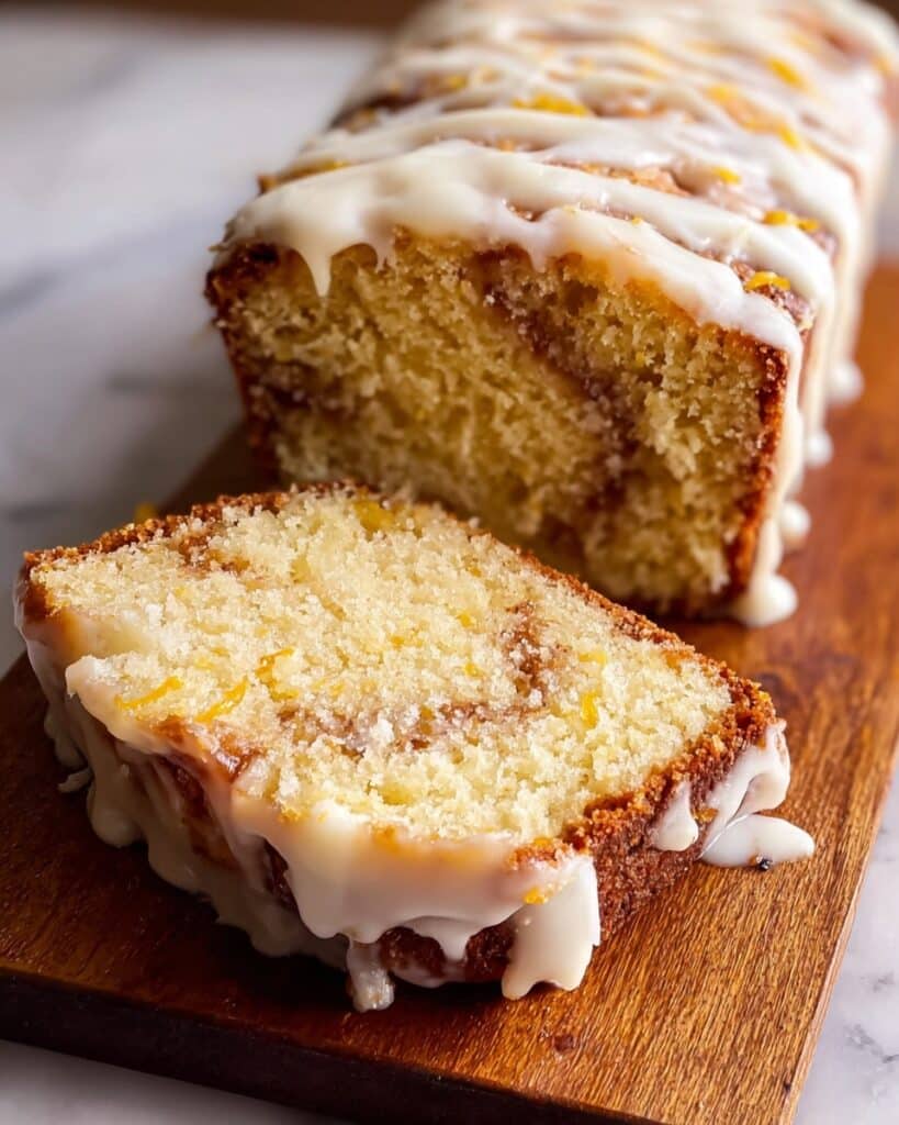 Cinnamon Roll Banana Bread Recipe