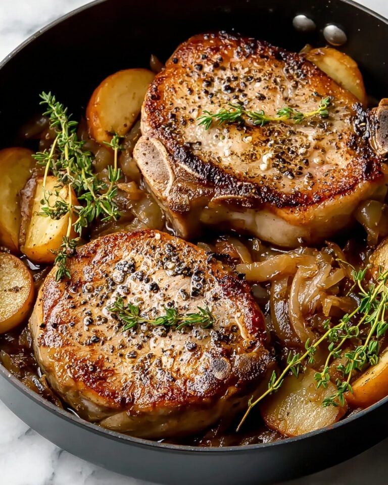 Juicy Apple Butter Pork Chops Recipe