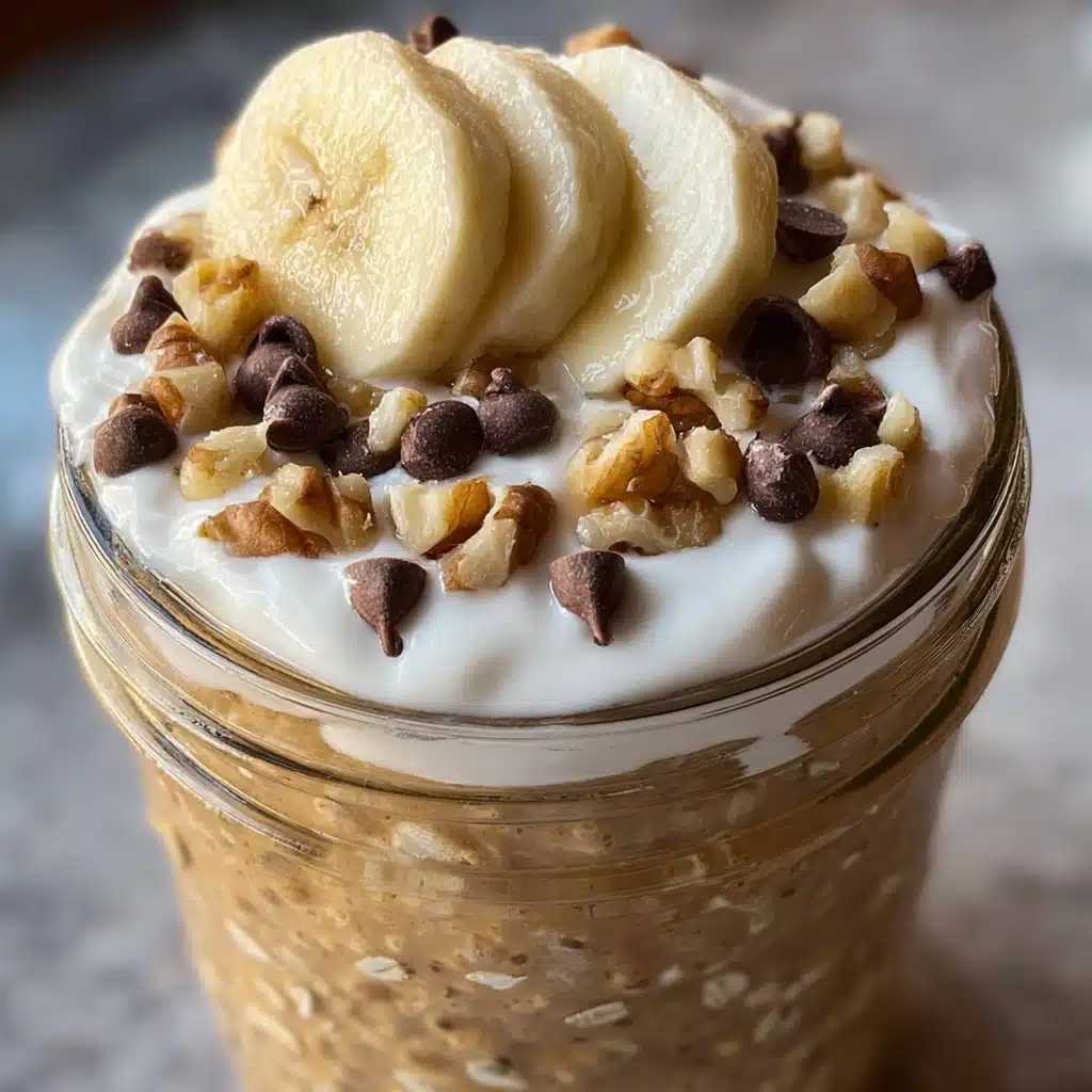 High-Protein Peanut Butter Overnight Oats Recipe