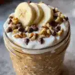 High-Protein Peanut Butter Overnight Oats Recipe