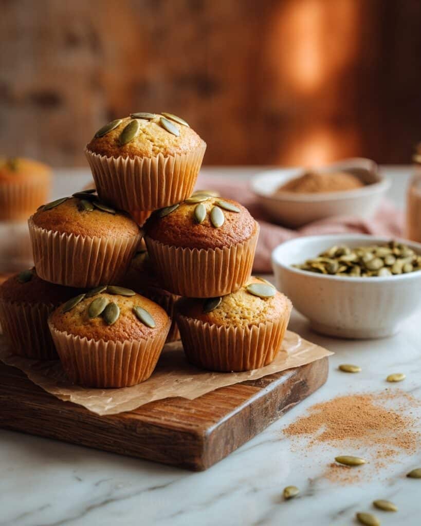 Cottage Cheese Pumpkin Muffins Recipe