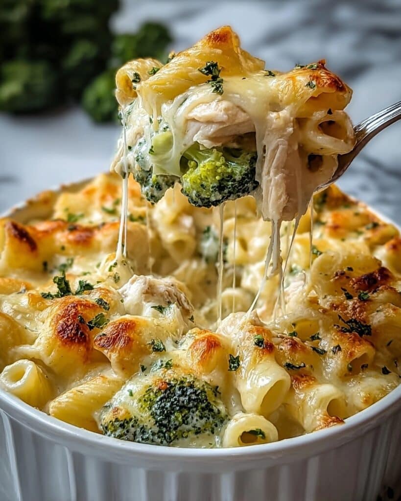Chicken Broccoli Alfredo Bake Recipe