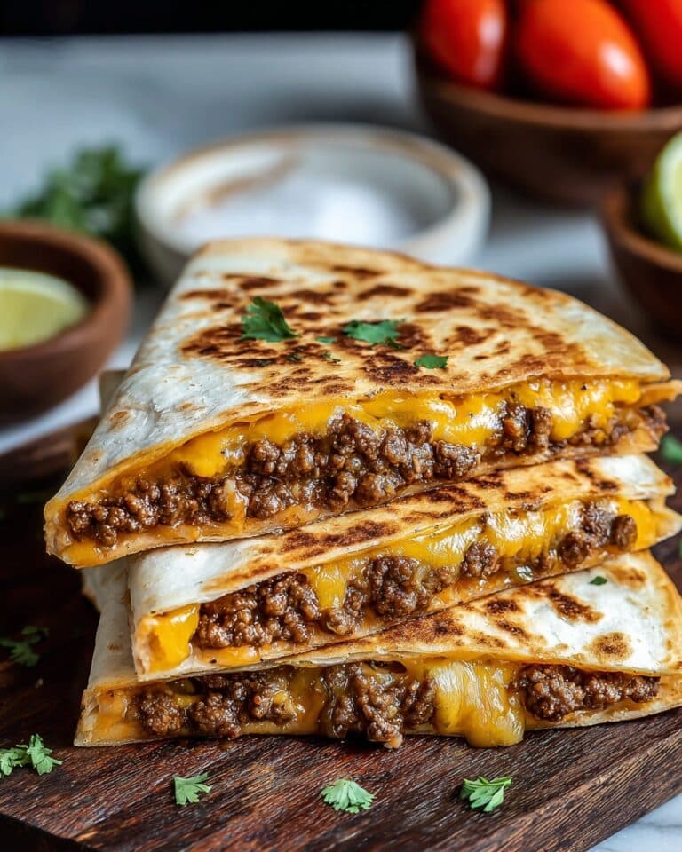 Smashburger Quesadillas Recipe