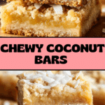 Irresistible Chewy Coconut Bars A Sweet & Easy Dessert Recipe