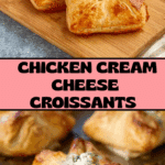 Chicken Cream Cheese Croissants Recipe