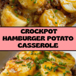 Crockpot Hamburger Potato Casserole Recipe