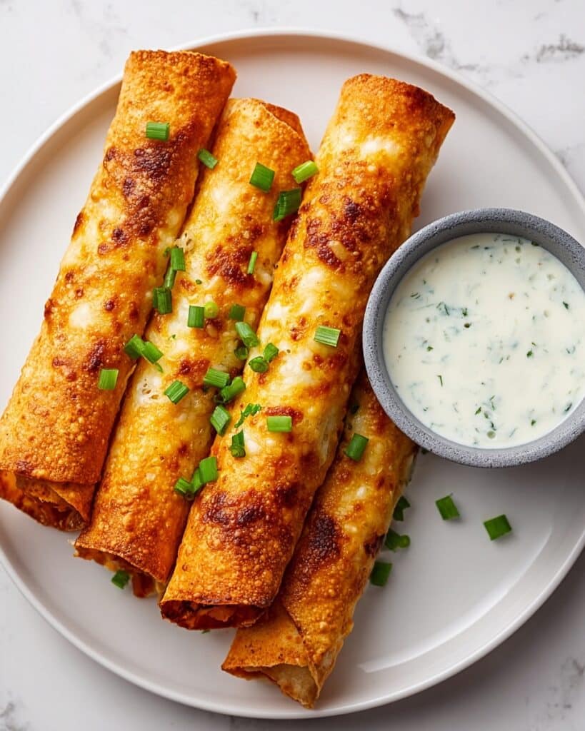 Buffalo Chicken Taquitos Recipe