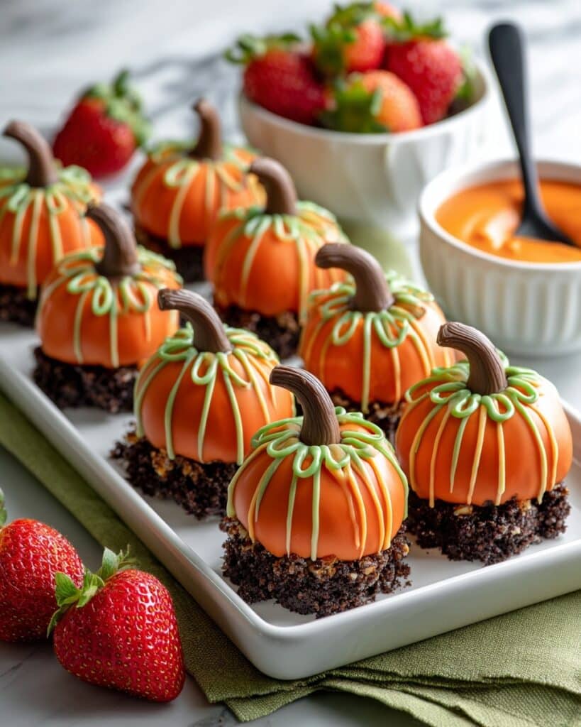 Pumpkin Patch Strawberries Recipe