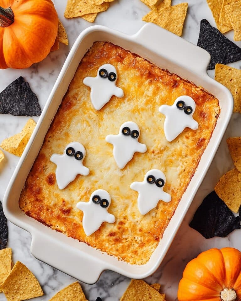 Halloween Buffalo Chicken Dip Recipe