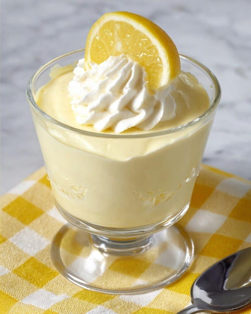 Fresh Lemon Mousse Recipe