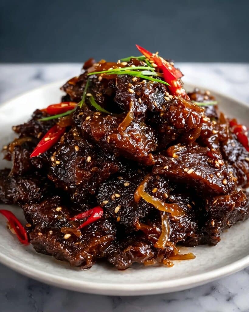 Crispy Chilli Beef Recipe