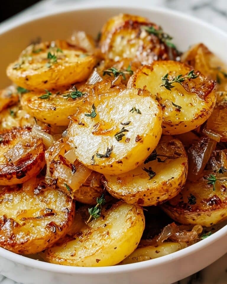 Savory Slow Cooker Lipton Onion Potatoes Recipe