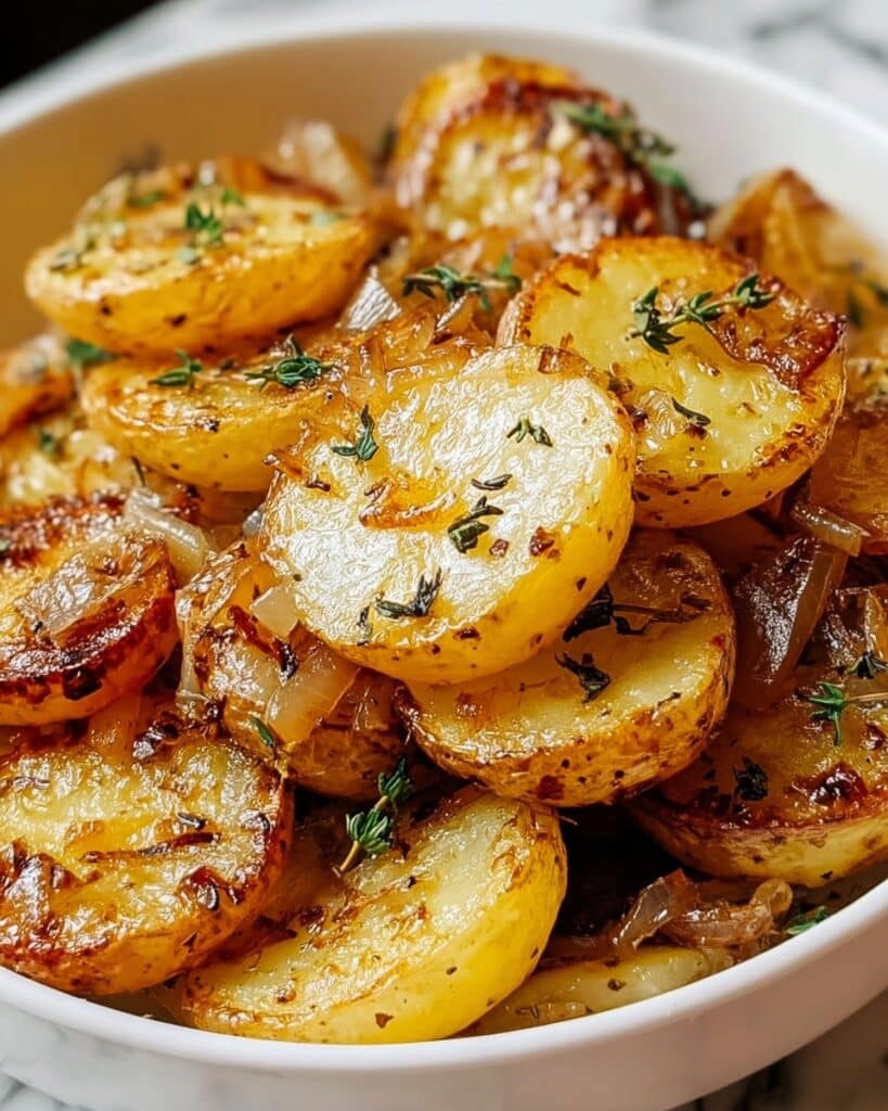 Savory Slow Cooker Lipton Onion Potatoes Recipe