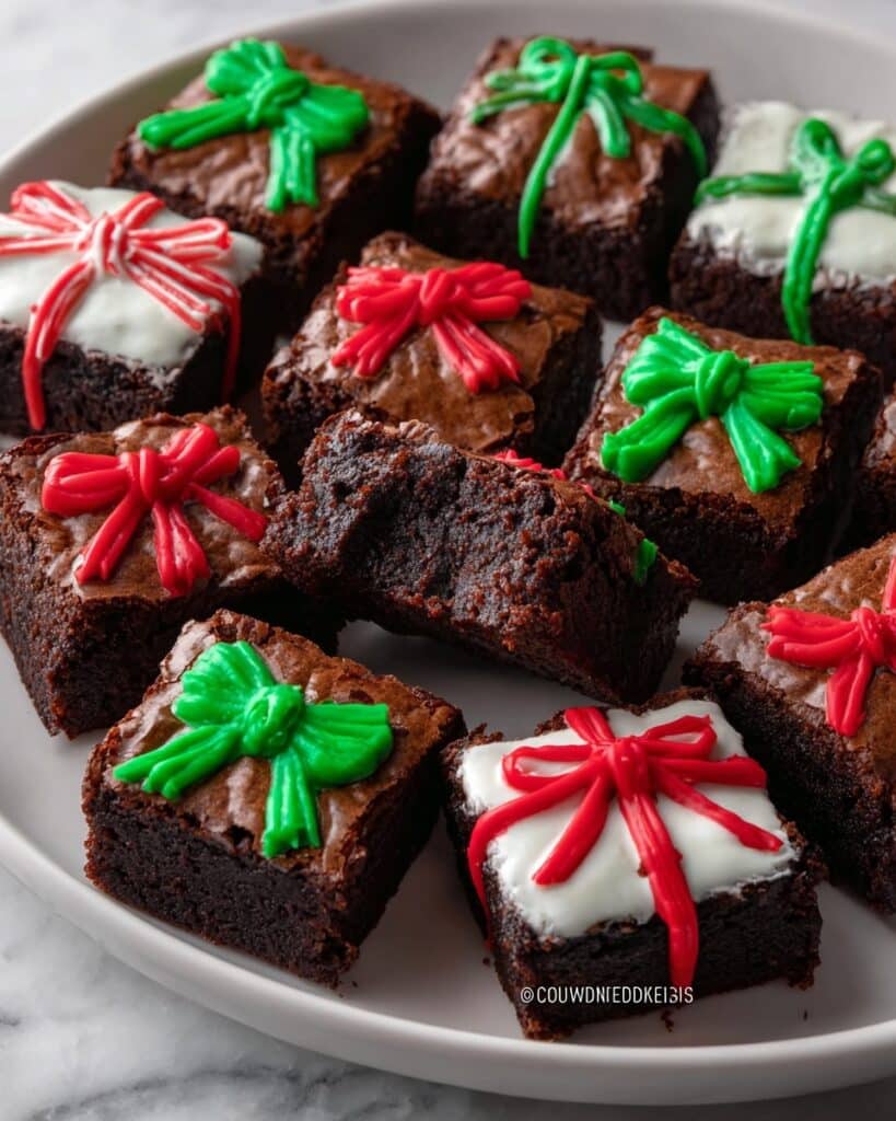 Christmas Present Brownies Recipe