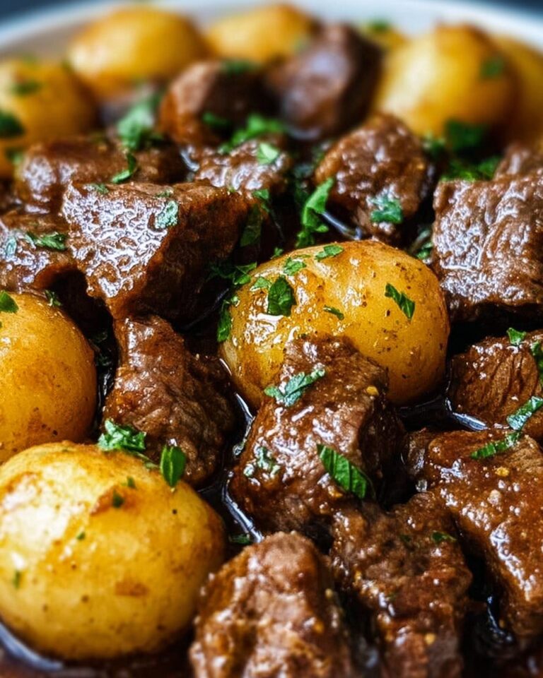 Garlic Butter Beef Bites & Potatoes Make a Perfect Dinner Recipe