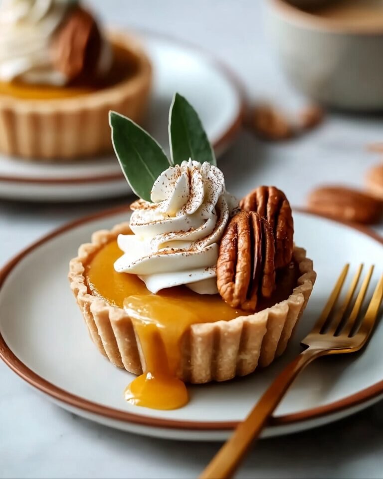 Pumpkin Spice Caramel Tarts Recipe