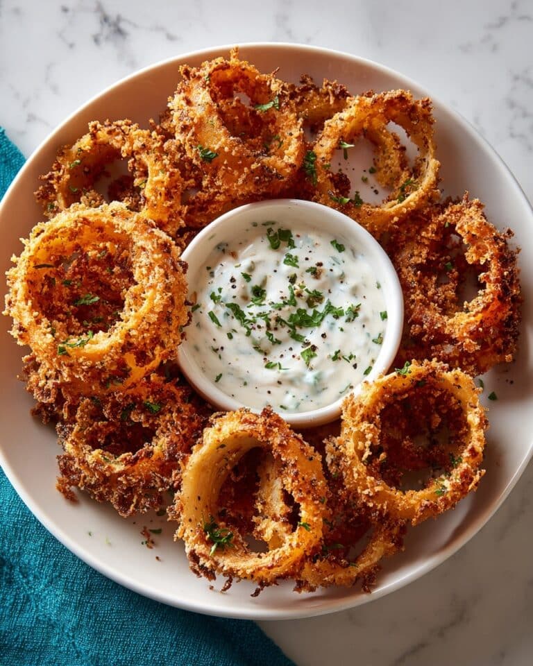Crispy Onion Ring Chips Recipe