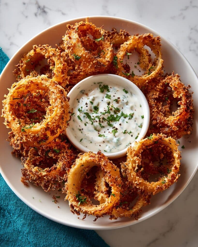 Crispy Onion Ring Chips Recipe