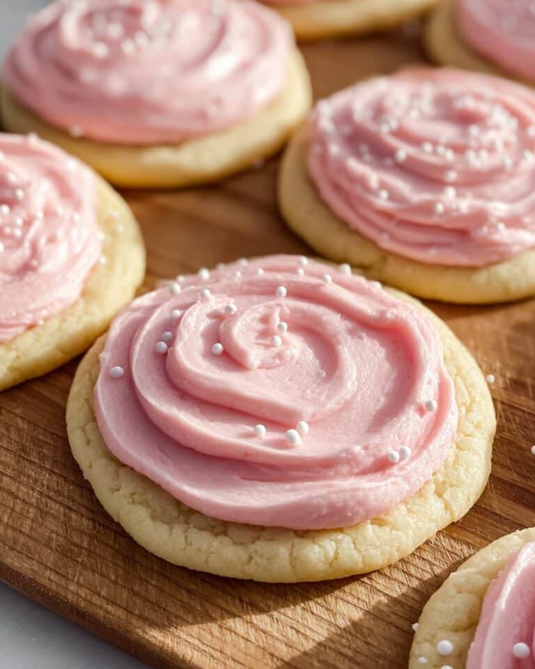 Pink Sugar Cookies Recipe