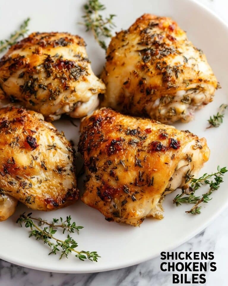 Easy Baked Boneless Skinless Chicken Thighs Recipe