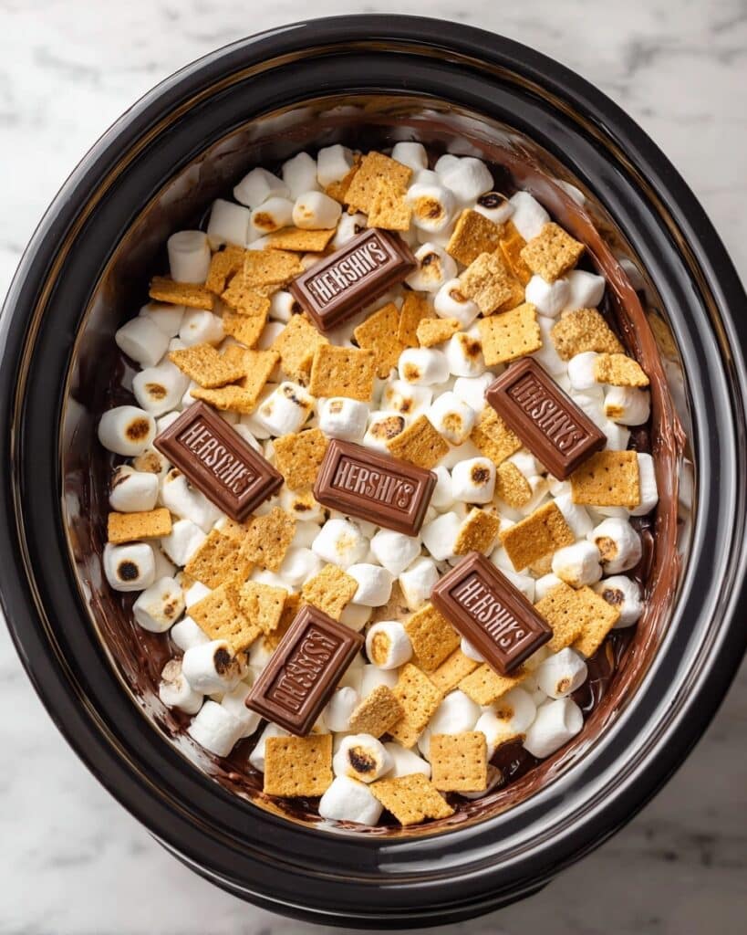 Crockpot S’mores Cake Recipe