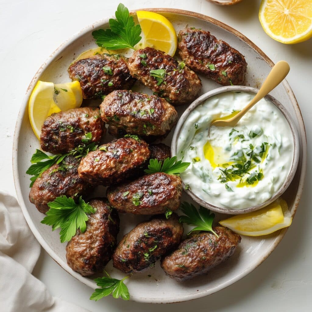 Greek Kofta Kebabs Recipe