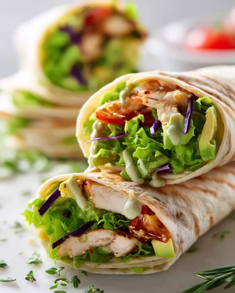 Chicken Caesar Wrap Recipe
