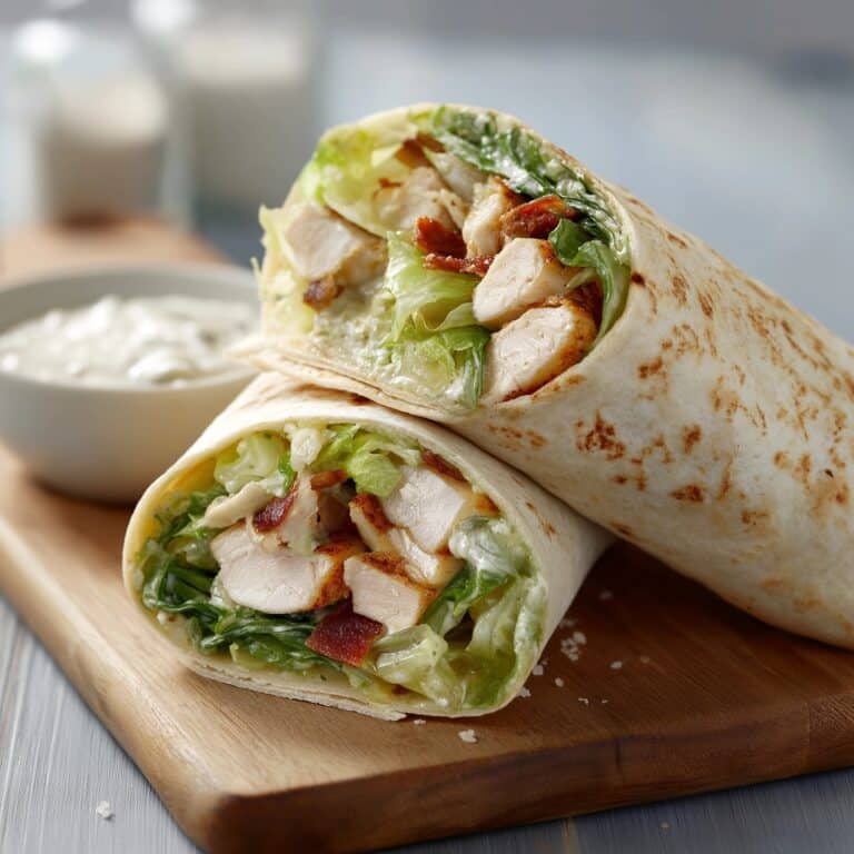 Chicken Caesar Wrap Recipe