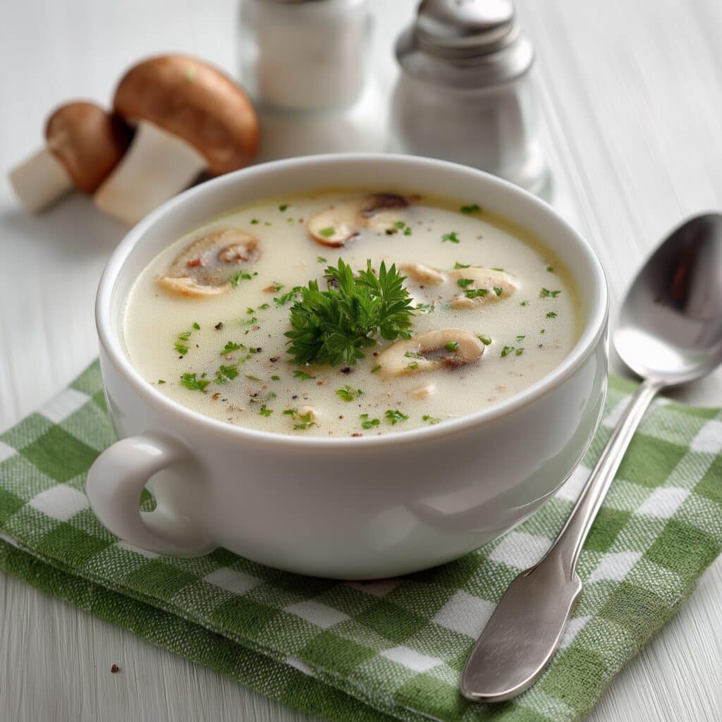 Garlic Parmesan Chicken Soup Recipe
