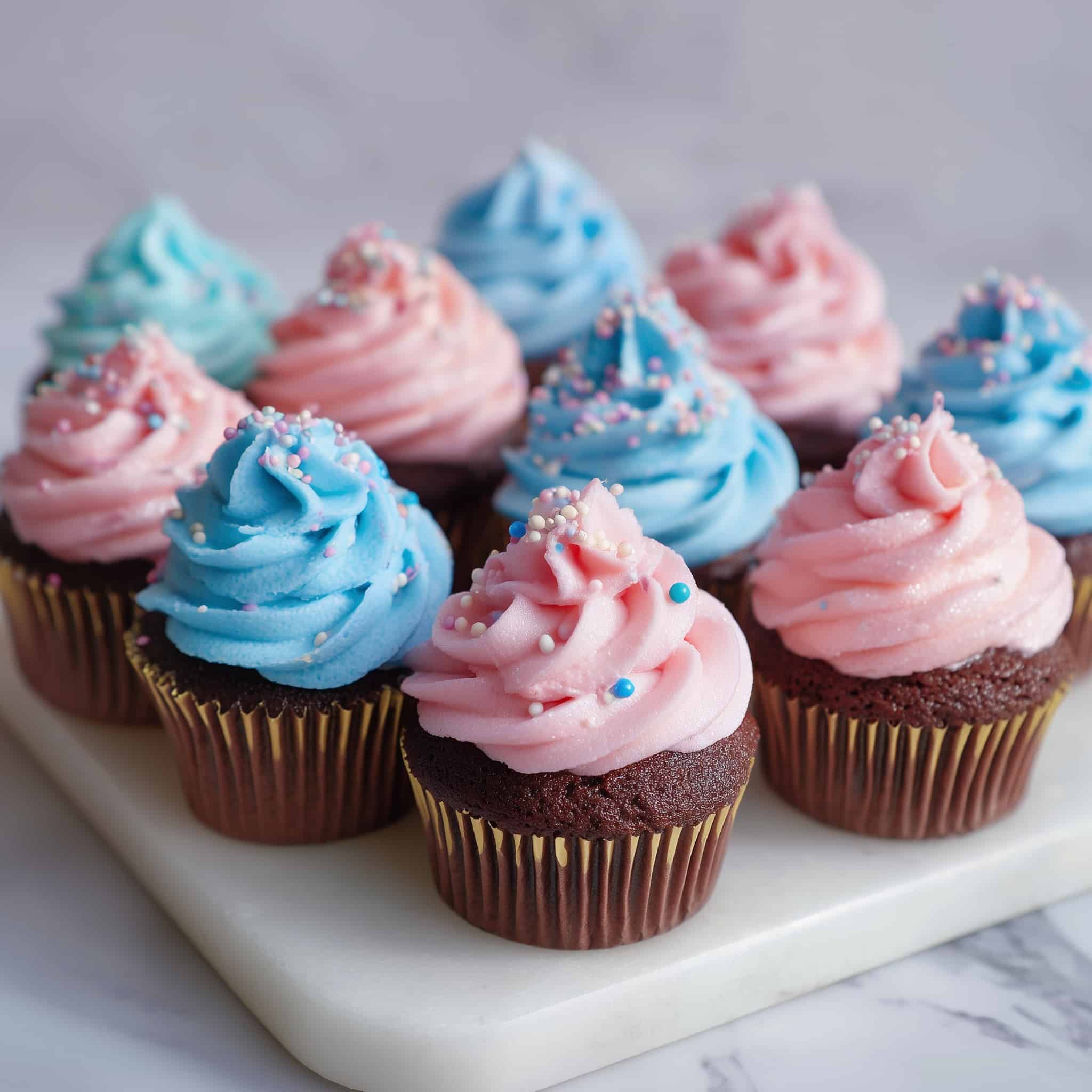 Midnight Glow Cupcakes: A Fun Party Delight Recipe - Recipe Image