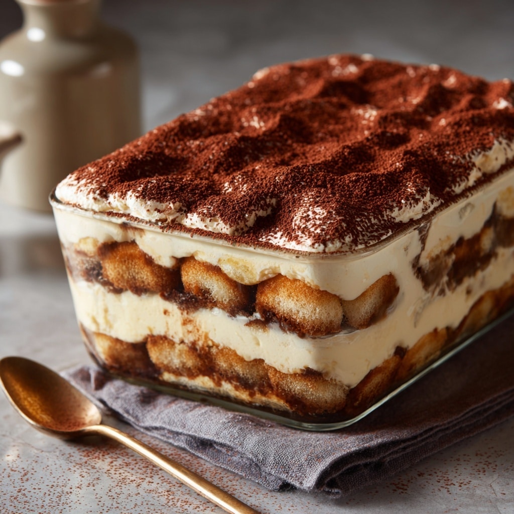 Classic Italian Tiramisu Recipe - Recipe Image
