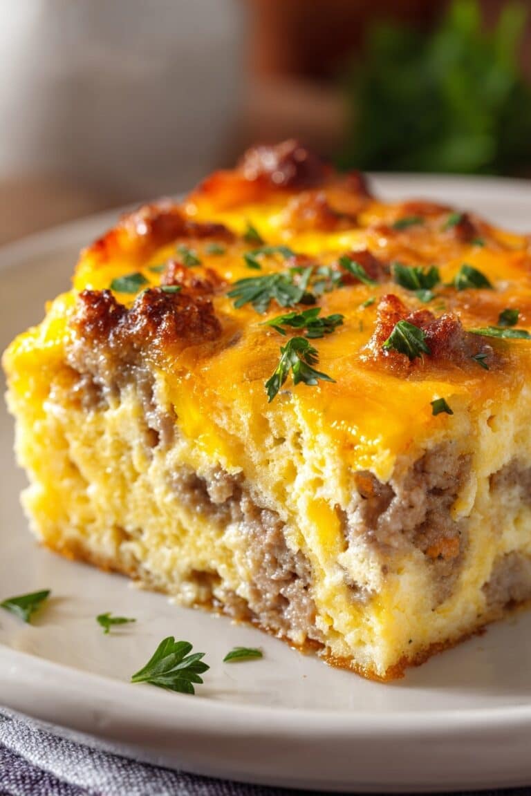 Hearty Breakfast Egg Bake Recipe